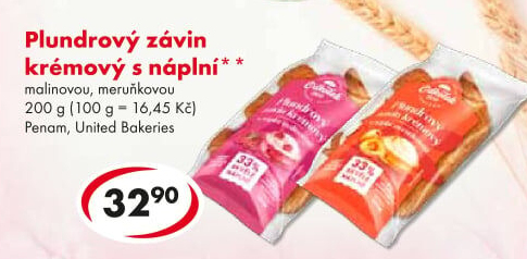 Závin plundrový s náplní Odkolek