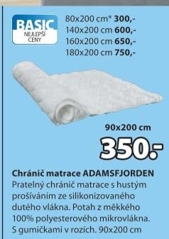 Chránič na matrace