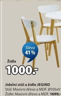 Jídelní židle Jegind