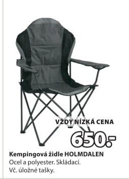 Kempingová židle Holmdalen
