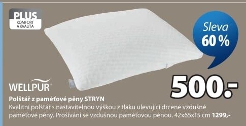 Polštář Wellpur