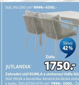 Stohovací židle Gilja