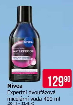 Dvoufázová micelární voda Nivea