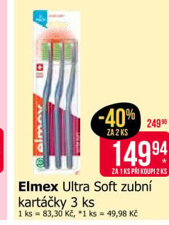 Kartáček na zuby Elmex