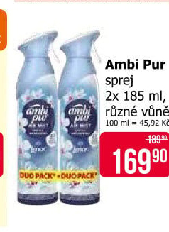 Osvěžovač vzduchu ve spreji Ambi Pur