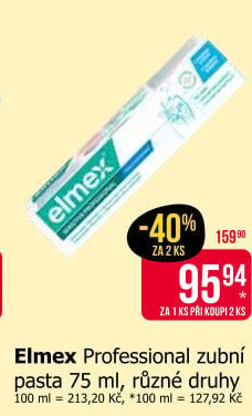 Pasta na zuby Professional Elmex