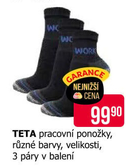 Pracovní ponožky Teta
