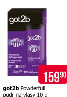 Pudr na vlasy Got2b Schwarzkopf