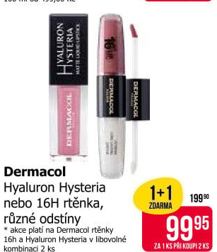 Rtěnka Lip Colour 16H Dermacol