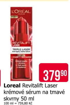 Sérum pleťové proti tmavým skvrnám Revitalift Laser Melasyl L'