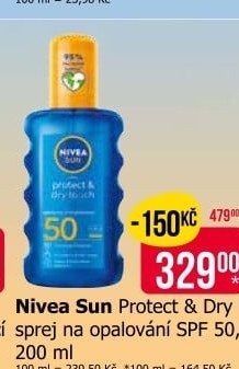 Sprej na opalování OF 50 Protect&amp