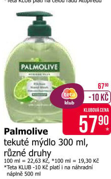 Tekuté mýdlo Palmolive