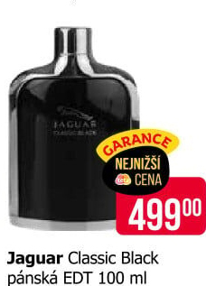Toaletní voda pánská Classic Black Jaguar