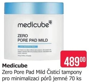 Čistící tampony Zero Pore Medicube