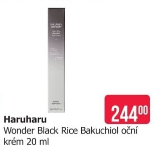 Oční krém Wonder Black Rice Bakuchiol Haruharu