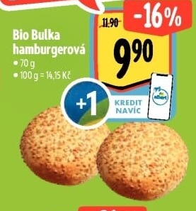 Bulka na hamburger