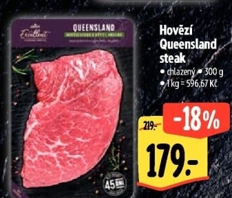 Hovězí steak Queensland Albert Excellent