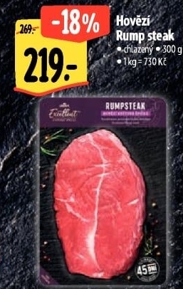 Hovězí steak Rump Albert Excellent