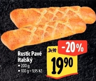 Pečivo Rustic Pavé