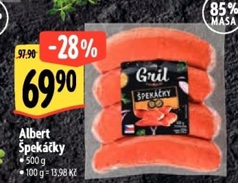 Špekáčky Albert Gril