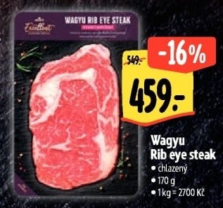 Steak Wagyu rib eye Albert Excellent