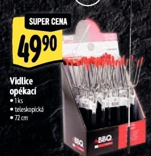 Teleskopická opékací vidlice