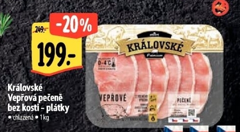 Vepřová pečeně bez kosti Královská Albert