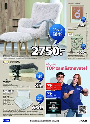 akční leták Jysk 22.4.2026-26.5.2026