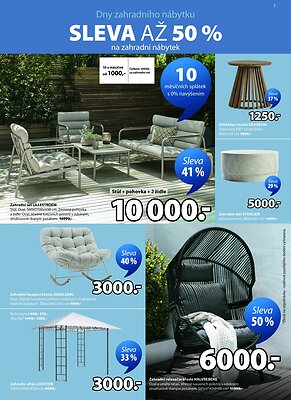 akční leták Jysk 22.4.2026-26.5.2026