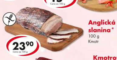 Anglická slanina Kmotr