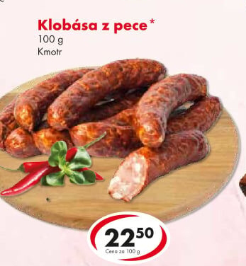 Klobása z pece Kmotr