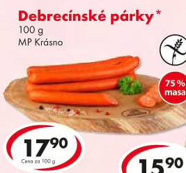 Párky debrecínské Krásno