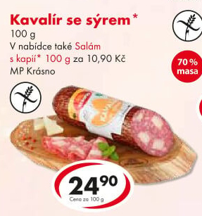 Salám s kapií Krásno