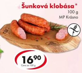 Šunková klobása Krásno