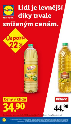 akční leták Lidl 30.4.2026-3.5.2026