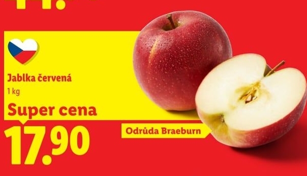 Jablka Braeburn