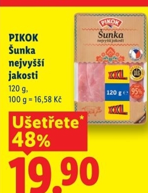 Šunka nejvyšší jakosti Pikok