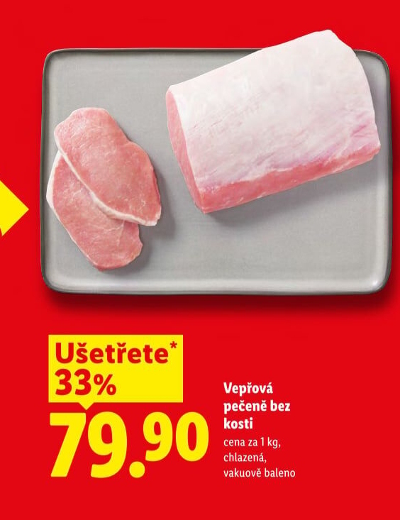 Vepřová pečeně bez kosti