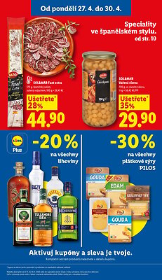 akční leták Lidl 27.4.2026-30.4.2026