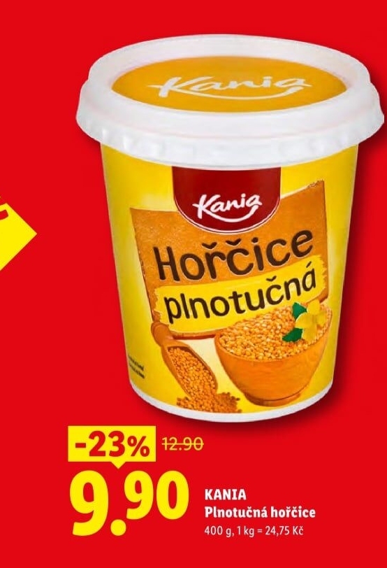 Hořčice plnotučná Kania