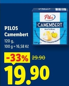 Sýr Camembert Pilos