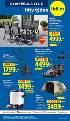 akční leták Lidl 27.4.2026-3.5.2026