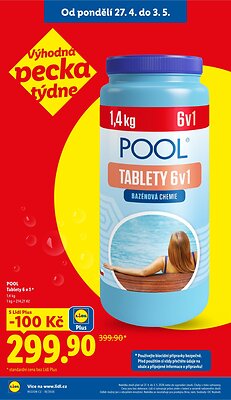 akční leták Lidl 27.4.2026-3.5.2026