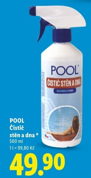 Čistič stěn a dna bazénu Pool