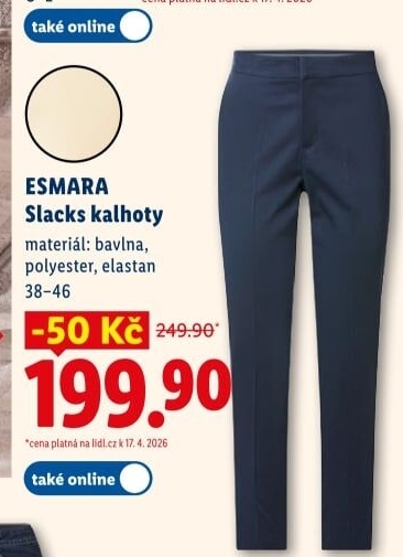 Dámské kalhoty Esmara
