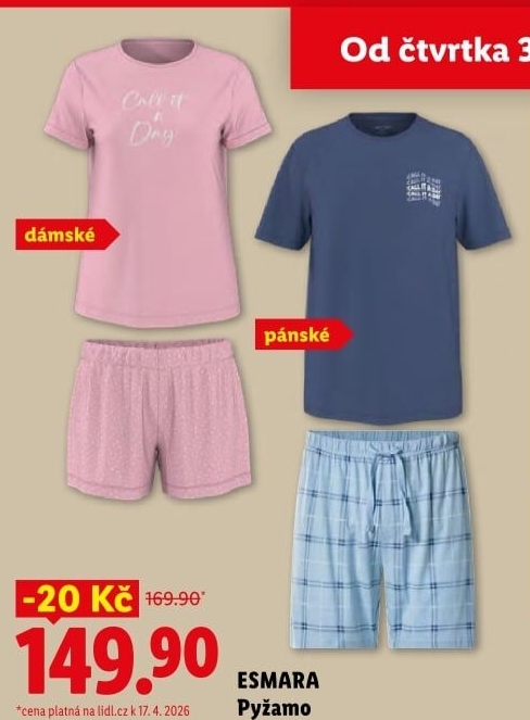 Pánské pyžamo Esmara Men