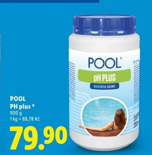 Přípravek do bazénu pH plus Pool