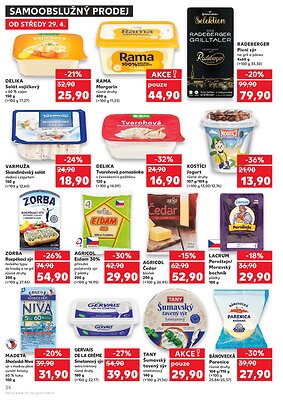 akční leták Kaufland 29.4.2026-5.5.2026