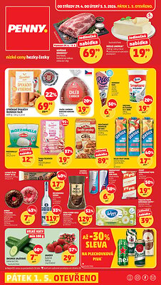 akční leták Penny Market 29.4.2026-5.5.2026