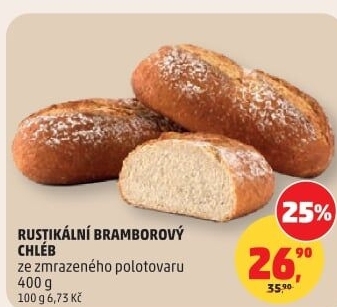 Chléb bramborový rustikální